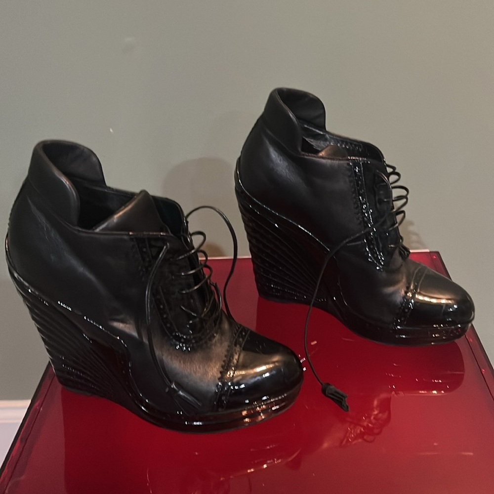 YSl Wedge Booties - Picture 3 of 6